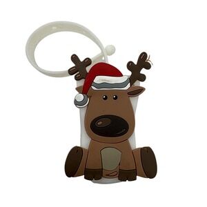Reindeer Christmas Holiday Pocketbac Bath & Body Works Hand‎ Sanitizer Holder